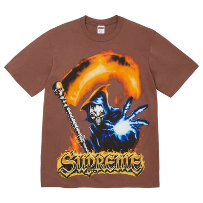 Camiseta Supreme Grim Reaper 'Brown'