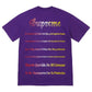 Camiseta Supreme Grim Reaper 'Morado'