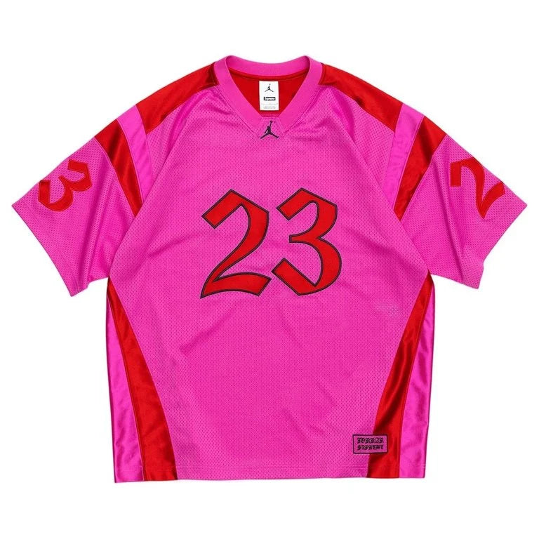 Supreme®/Jordan® Warm Up Jersey 'Pink'