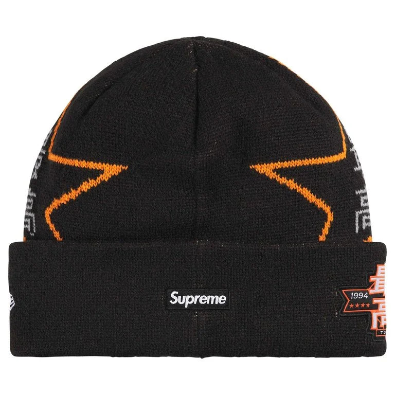 Supreme New Era® Gorro con Estrellas 'Negro'
