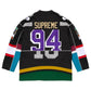 Supreme Paneled Hockey Trikot „Schwarz“