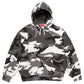 Sudadera con capucha y aplique de satén Supreme 'Snow Camo'