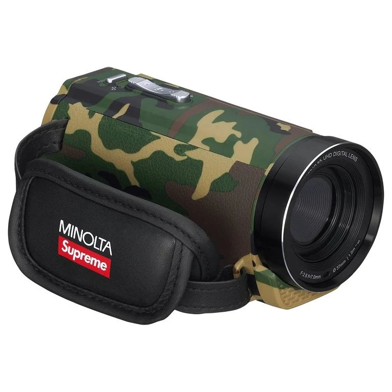 Videocámara sumergible Supreme®/Minolta MN4K300WP 'Camuflaje Woodland'