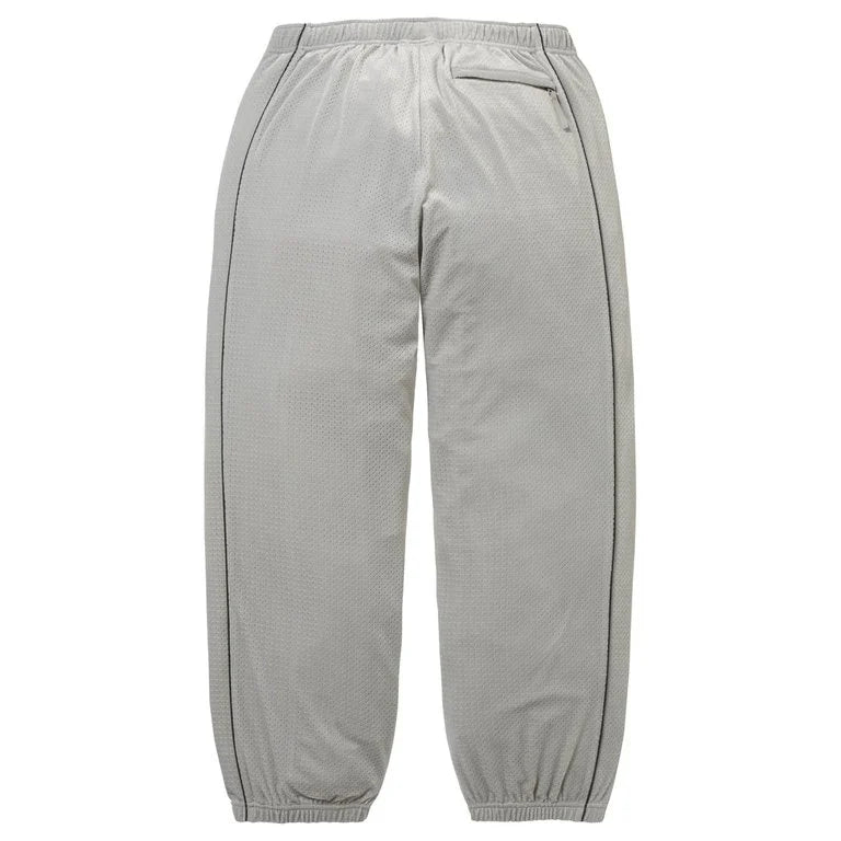 Supreme Velour Mesh Trainingshose „Silver“