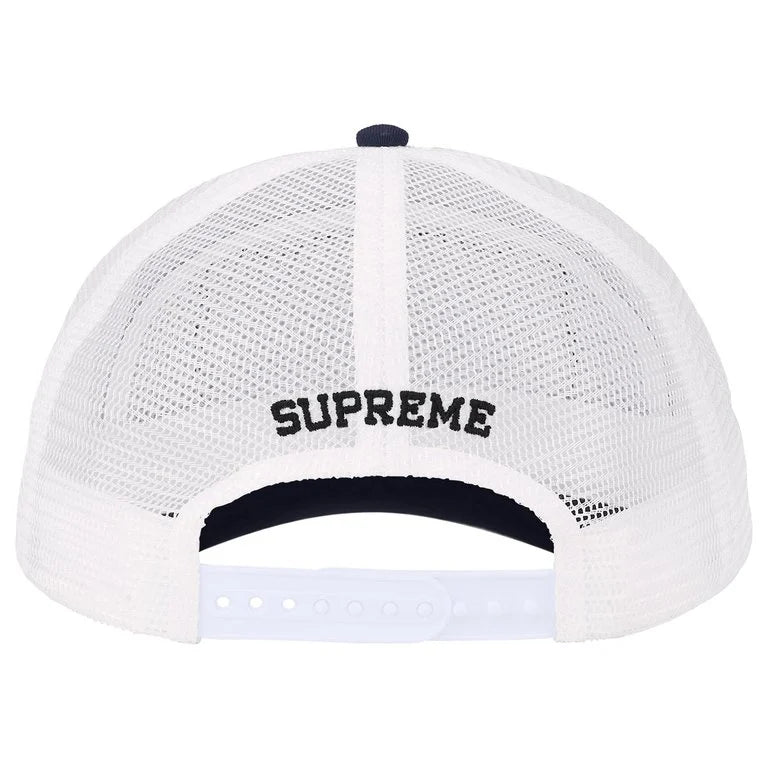 Supreme Western Embroidered Mesh Back 5-Panel 'Navy'