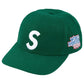 Supreme World Famous S Logo 6-Panel 'Verde Oscuro'