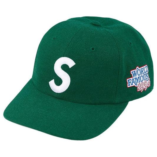 Supreme World Famous S Logo 6-Panel 'Dunkelgrün'