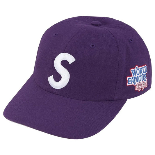 Supreme World Famous S Logo 6-Panel 'Purple'