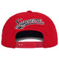 Supreme World Famous S Logo 6-Panel 'Rojo'
