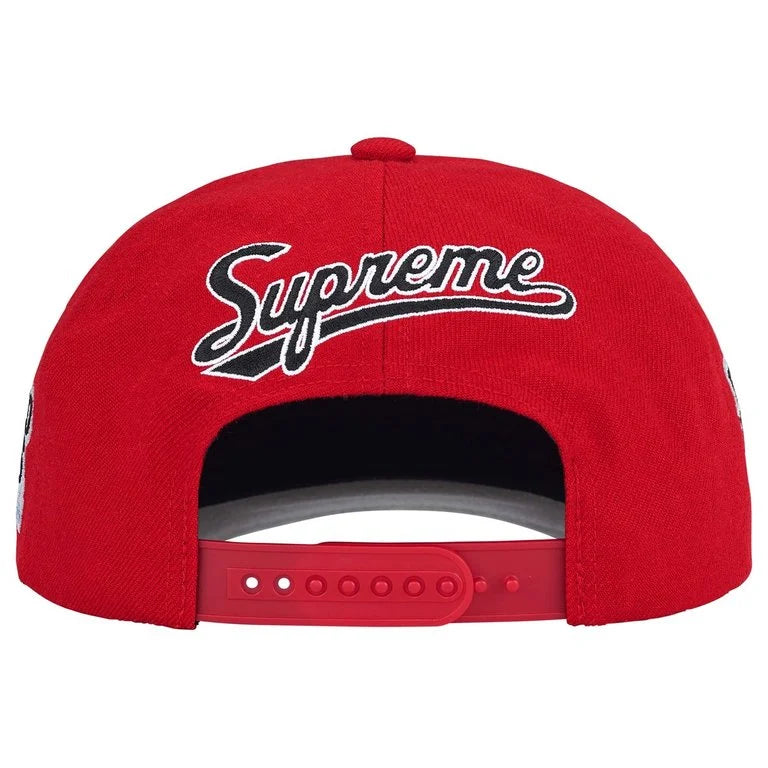 Supreme World Famous S Logo 6-Panel 'Rojo'