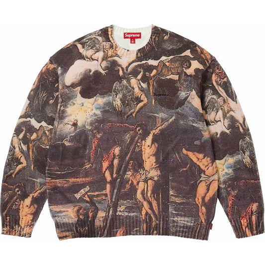 Supreme Crucifixion Sweater 'Multicolor' - Large