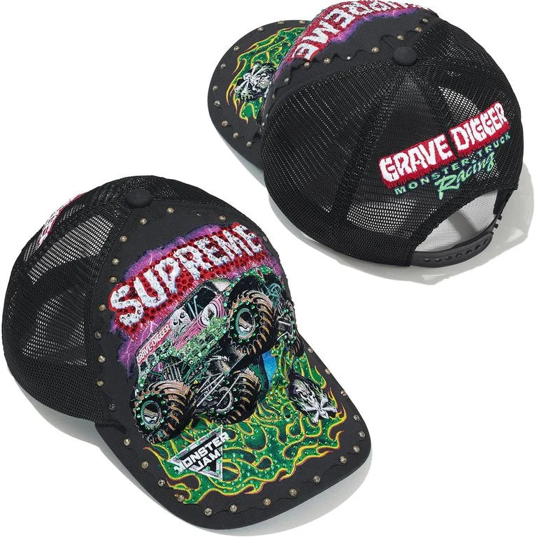 Supreme Monster Jam™ Grave Digger™ Mesh Back 5-Panel