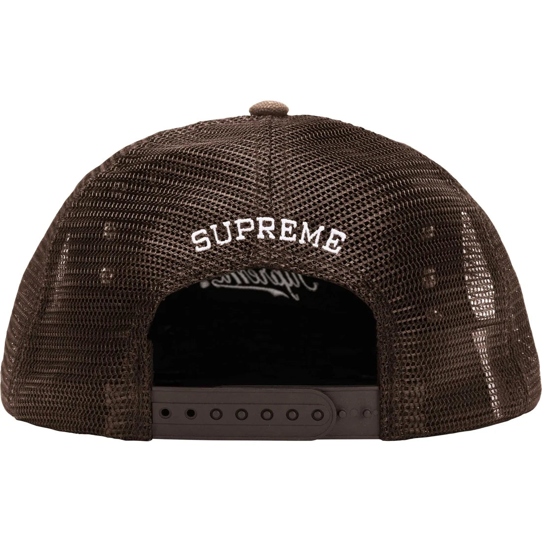 Supreme/b.b. Simon Studded Canvas Mesh Back 5-Panel