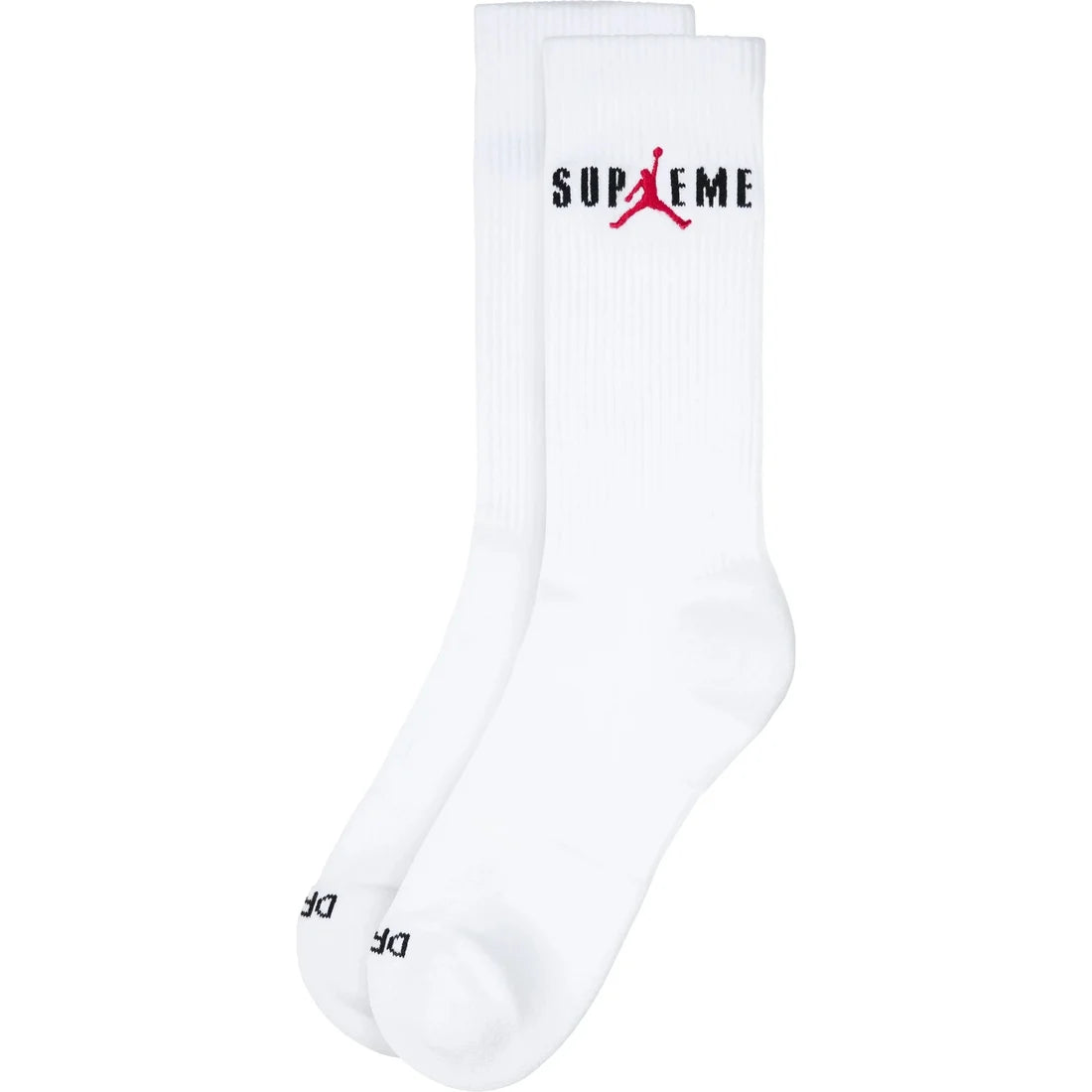 Jordan x Supreme Crew Socks (2 Pack)