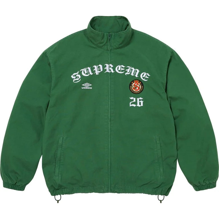 Supreme®/Umbro® Cotton Ripstop Track Jacket 'Green' - Large