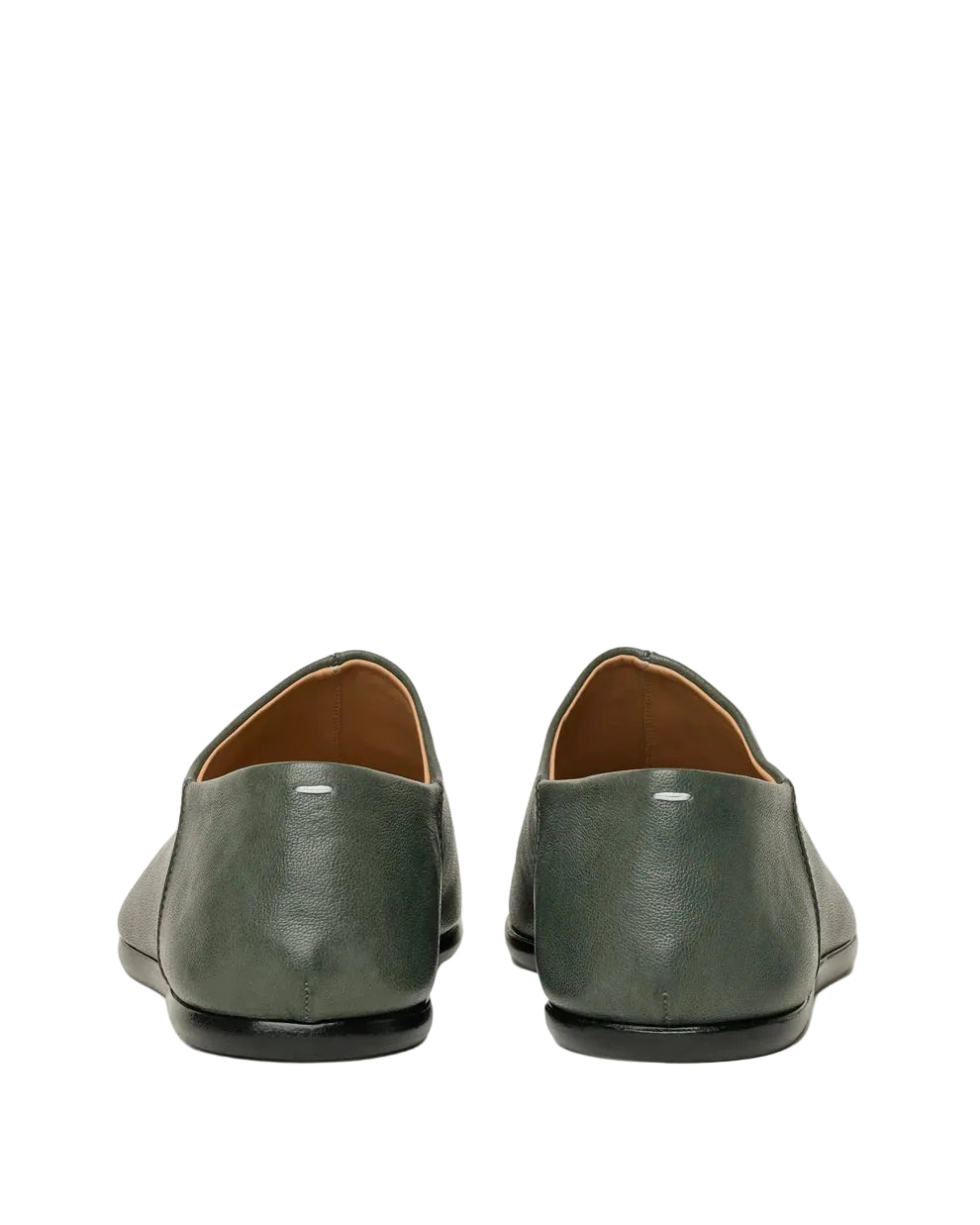 Size 43 - Maison Margiela Tabi Toe Slip-On Loafers 'Green' (Used/No Box)