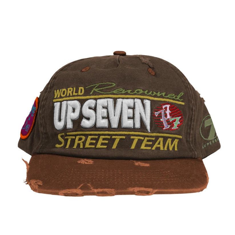 Up7Skate 7 Dweller Intl Street Team Hat 'Brown'