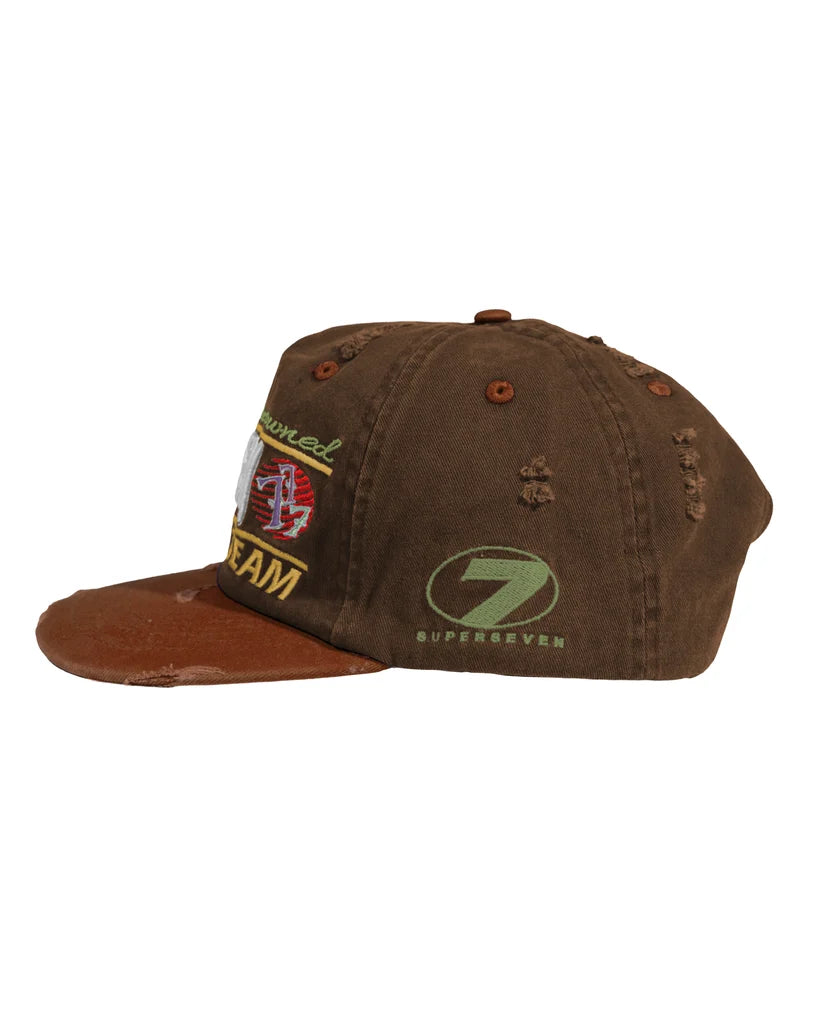 Up7Skate 7 Dweller Intl Street Team Hat 'Brown'