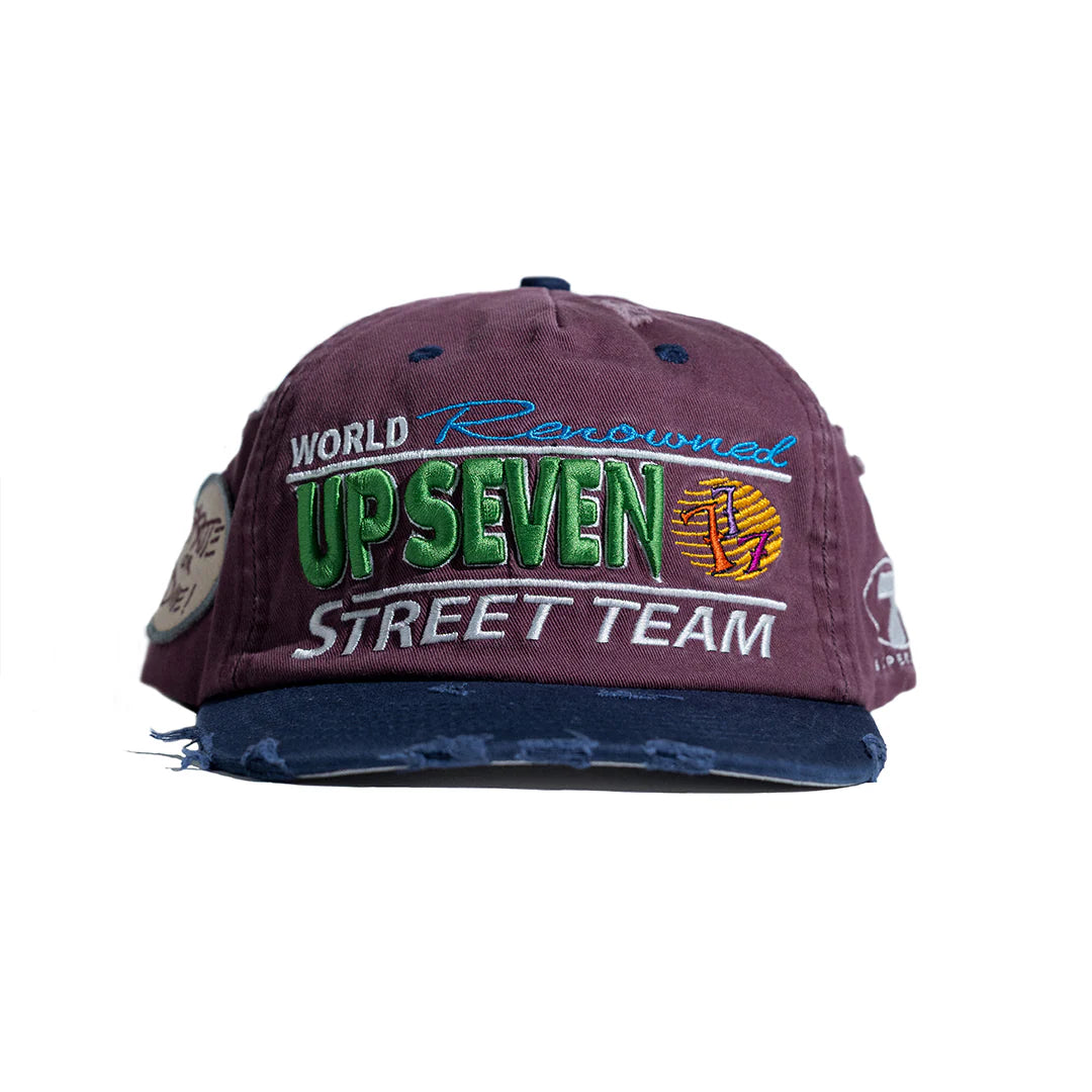Up7Skate Plum Intl Street Team Hat