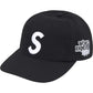 Supreme World Famous S Logo 6-Panel 'Black'