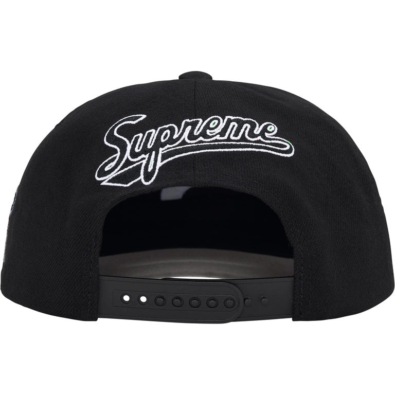 Supreme World Famous S Logo 6-Panel 'Black'