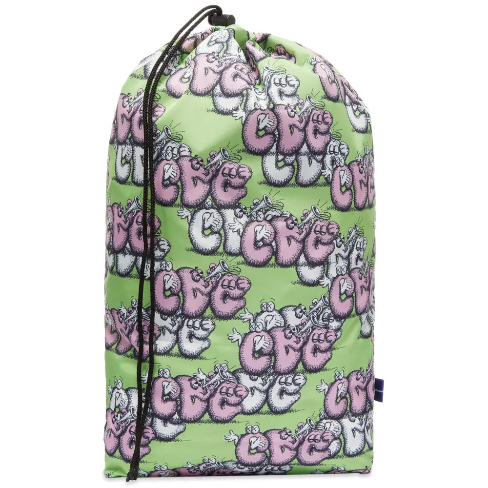 Comme Des Garcons Shirt x KAWS Tasche mit Musterdruck